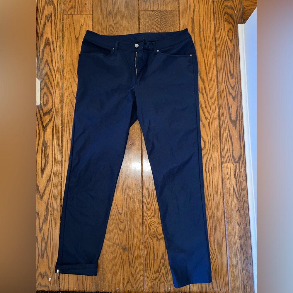 lululemon mens ABC pants navy